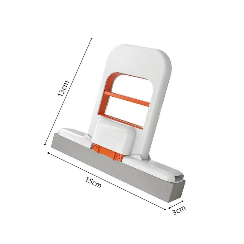 Mini Table Mop Portable Strong Absorbent Cleaning Mop Hand-Held and Hands-Free for Desktop Bathroom Mirror Kitchen Cleaning