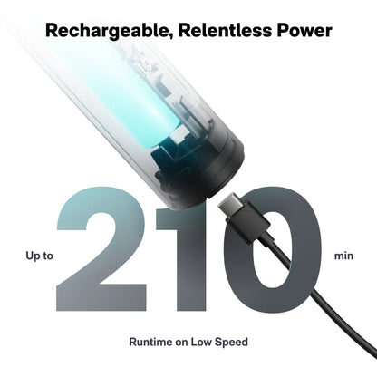 Wand™ Rechargeable Electric Cordless Spin Scrubber with 12 Brush Heads for Efficient Grout and Bathroom Cleaning