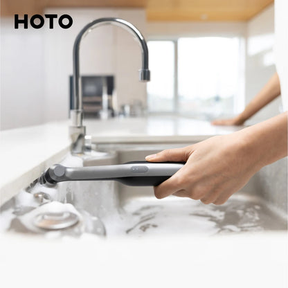 Wand™ Rechargeable Electric Cordless Spin Scrubber with 12 Brush Heads for Efficient Grout and Bathroom Cleaning